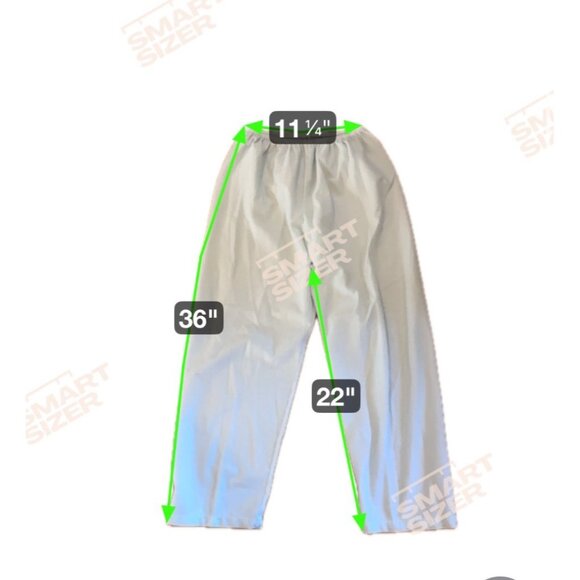 Bellina Pajama Set Womens Med Striped Embroidered Collar Mint Green Flannel Feel - Picture 13 of 13